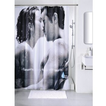 Штора для ванной комнаты, 200*180 см, полиэстер, romance, SCID160P