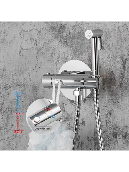 G7290 Гигиенический душ встроенный, термостат GAPPO