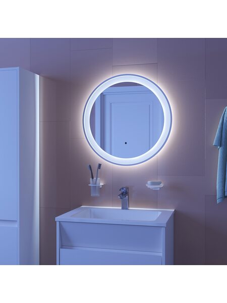Зеркало с подсветкой круглое, 60 см, Esper, IDDIS, ESP600Ri98