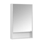 Шкаф-зеркало Сканди 55 Белый Акватон (1A252102SD010)