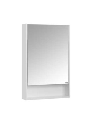 Шкаф-зеркало Сканди 55 Белый Акватон (1A252102SD010)