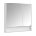 Шкаф-зеркало Сканди 90 белый Акватон 1A252302SD010
