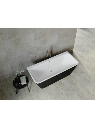 Акриловая ванна Aquanet Family Perfect 170x75 13775 Matt Finish (панель Black matte) (00293081)