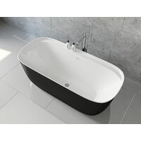 Акриловая ванна Aquanet Family Fine 170x78 95778 Matt Finish (панель Black matte) (00293080)