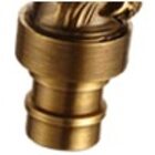 Кран сливной для бани/хамама (насадка для шланга) Bronze de Luxe Golden Rose 21978 GR/2