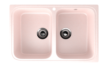 Мойка EcoStone 775х495 (ES-23) светло-розовый