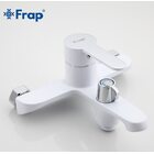 F3241 Смеситель для ванны, белый/хром FRAP