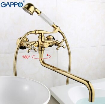 G2263-6 Смеситель для ванны, позолоченный GAPPO