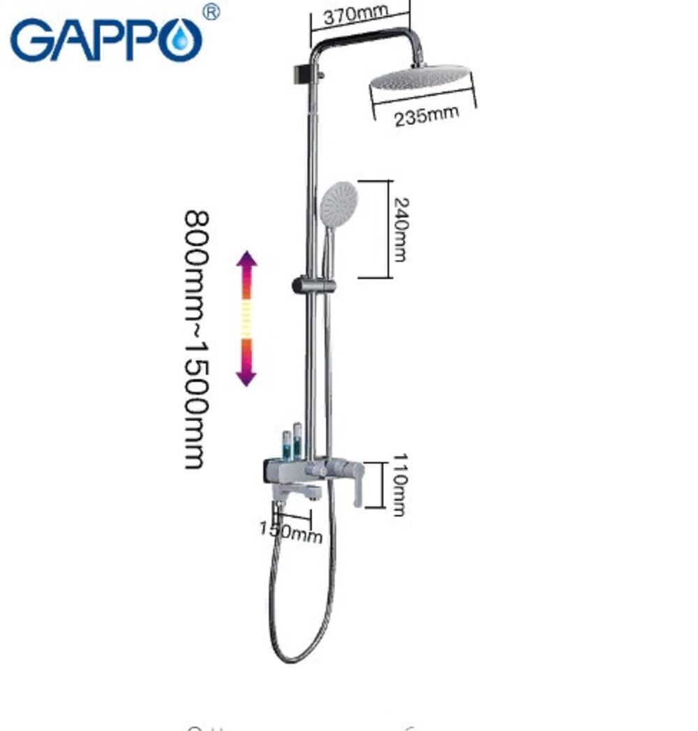 Для душа гаппо. Душевая система Gappo g2402. Душевая система Gappo 2402-8. Душевая стойка Gappo g2402. G2402 душевая система Gappo хром.