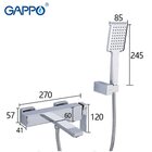 G3218 Смеситель для ванны, хром  GAPPO