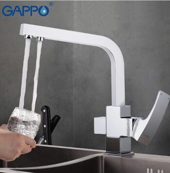 G4307 Смеситель для кухни с фильтром д/питьевой воды GAPPO