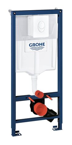 Система инсталляции GROHE Rapid SL с панелью смыва Skate Air, альпин-белый (38722001)