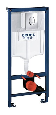 Система инсталляции GROHE Rapid SL с панелью смыва Skate Air 3-в-1 (38721001)
