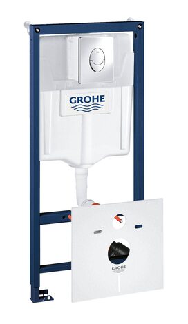 Система инсталляции GROHE Rapid SL с панелью смыва Skate Air 4-в-1  (38750001)