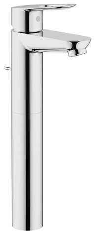 Смеситель для раковины GROHE BauLoop с донным клапаном, свободностоящий, хром (32856000)